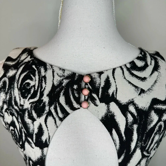 BSB Cotton Rose Dress with Pink Waistband Sz. 8 - Picture 4 of 7